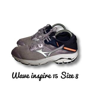 Mizuno Wave Inspire 15 Running Shoes | Women’s Size 8